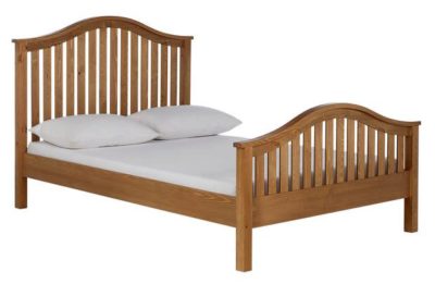 Collection Newbridge Kingsize Bed Frame - Oak Stain.